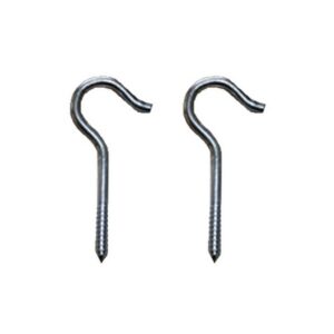 Stahlhaken Wandhaken Deckenhaken 64mm 2 Stück (0043)