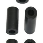 Distanzhülse Abstandshalter Abstandshülse M5x10x20mm schwarz 5 Stück (0093)