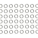 Verbindungsring Biegering 0,6mm silberfarben 60 Stück (0061)