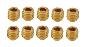 Madenschraube Gewindestifte Schraube Messing M2x5mm 10 Stück (0681)
