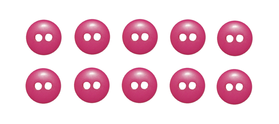 knopf-knopfe-9mm-2-loch-pink-10-stuck-0162 Knopf Knöpfe 9mm 2 loch pink 10 Stück (0162)