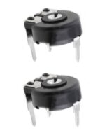 Potentiometer PT-10 Trimmer 500 Ohm horizontal liegend 2 Stück (0005)