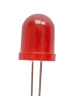 Blink LED 10mm rot selbstblinkend 220-330 mcd (0018)