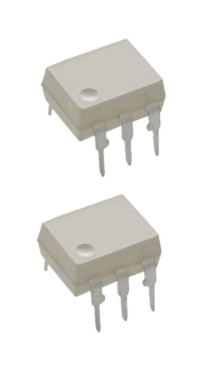 MOC3083 Optokoppler mit Triac Ausgang und Nulldurchgangsschalter 2 Stück (0116)
