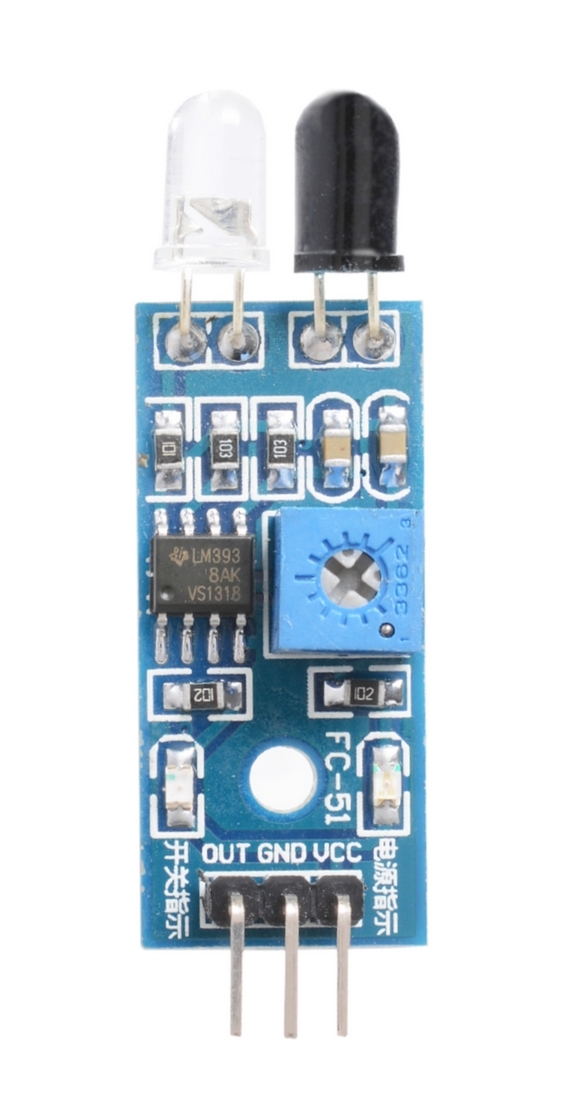Infrarot Kollissions und Hinderniserkennung Sensor Modul Mikrocontroller (0004) Infrarot Kollissions und Hinderniserkennung Sensor Modul Mikrocontroller (0004)
