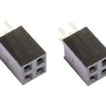 Buchsenleiste 2x2 4Pin zweireihig Mikrocontroller 2 Stück (0029)
