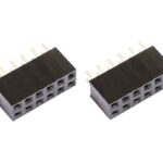 Buchsenleiste 2x6 12Pin zweireihig Mikrocontroller 2 Stück (0030)