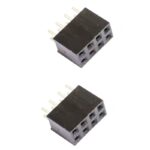 Buchsenleiste 2x4 8Pin zweireihig Mikrocontroller 2 Stück (0033)