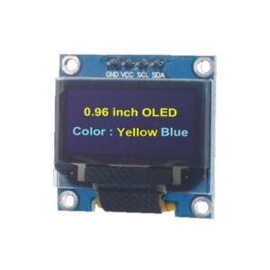 OLED Modul 0,91 IIC gelb blau 128x64 (0065)