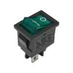Wippschalter KCD-104N Schalter mit Beleuchtung 6A/250V ON-OFF (0071)