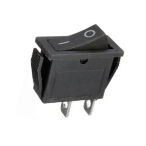 Wippschalter Schalter KCD3 ON-OFF 15A/250V 2PIN schwarz (0076)