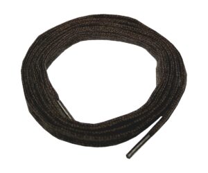 Schuhband Schnürsenkel Polyester 60cm flach braun nougat (10019)