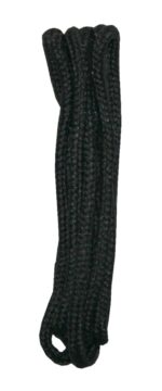 Schuhband Schnürsenkel 1 Paar Polyester 75cm rund schwarz (10026)