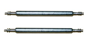 Federsteg Federstift Uhrensteg Stegbreite 21mm (Gesamtlänge 24mm) 2 Stück (0104)