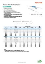 Metallfilm Widerstand Resistor 4,7 kOhm 0,6W 1% 5 Stück (4016)