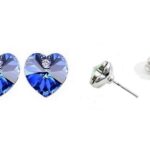 Ohrstecker 18 K Moon River blau (0000)