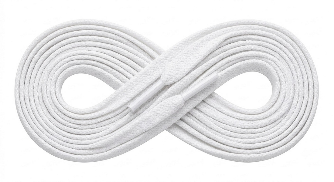 Schuhband Schnürsenkel 1 Paar Trekking Arbeitsschuhe 130cm flach weiß (0059) Schuhband Schnürsenkel 1 Paar Trekking Arbeitsschuhe 130cm flach weiß (0059)