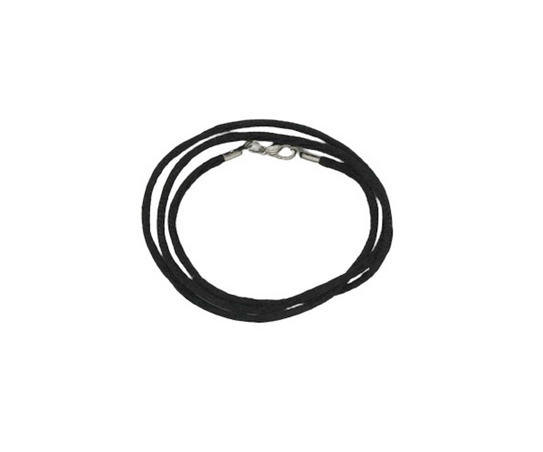 Brillenband Satinkette 75 cm schwarz (0079) Brillenband Satinkette 75 cm schwarz (0079)