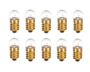 Glühlampe Glühbirne E10 3V/0,11A 10 Stück (8228)