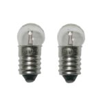 Glühlampe Glühbirne E10 3,8V 0,3A 2 Stück (8010)