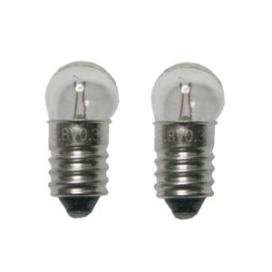 Glühlampe Glühbirne E10 3,8V 0,3A 2 Stück (8010)