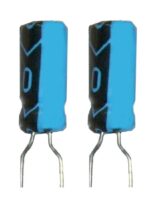Elko Elektrolytkondensator Kondensator 3,3uF 50V 85°C 2 Stück (2002)