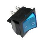 Wippschalter KCD4 Schalter mit Beleuchtung 16A/250V 2xON-OFF (0082)