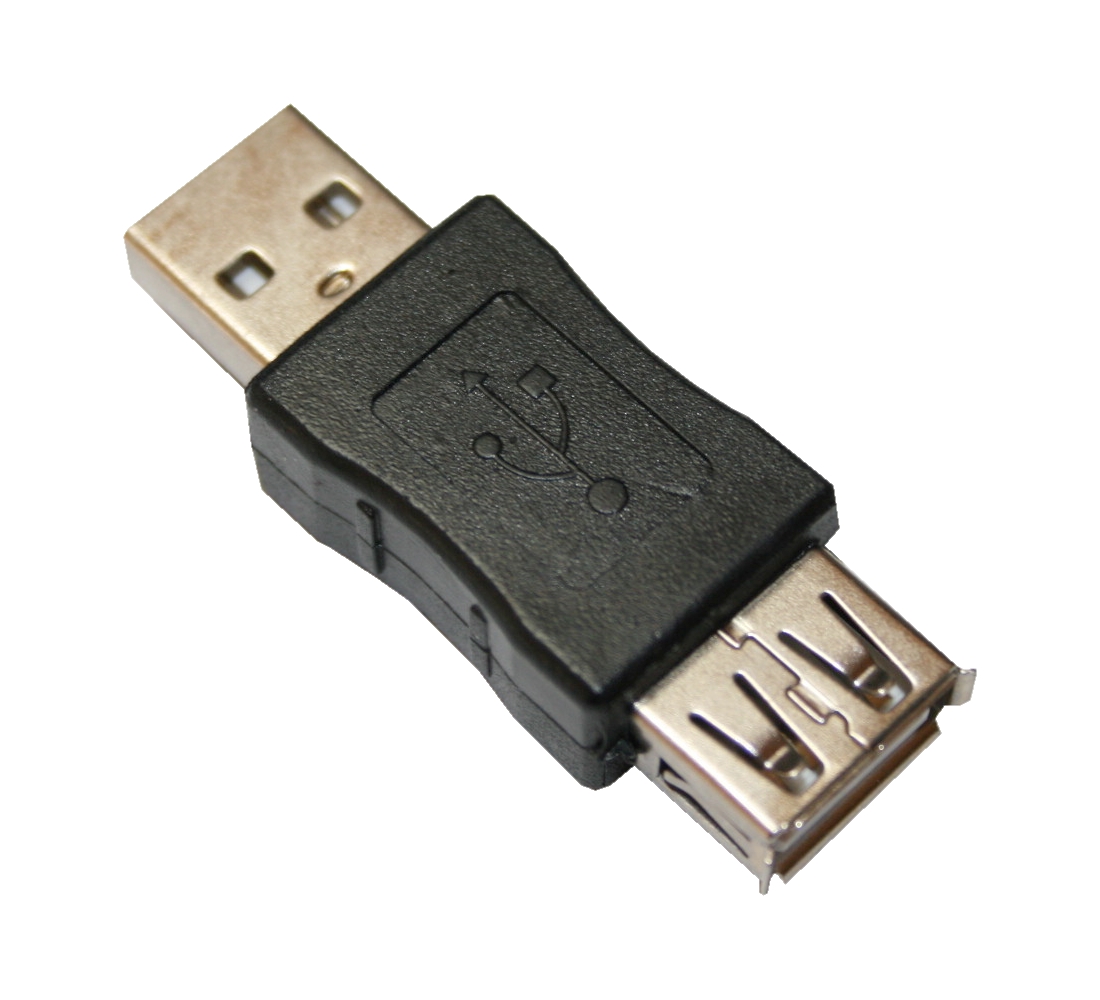 USB 2.0 Adapter USB-A-Stecker nach USB-A-Buchse (0003) USB 2.0 Adapter USB-A-Stecker nach USB-A-Buchse (0003)