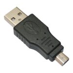 USB 2.0 Adapter USB-A-Stecker nach Mini-5PIN-Stecker (0005)