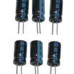 Elko Elektrolytkondensator Kondensator 1uF 100V 105°C 6 Stück (0002)