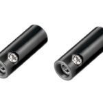 Bananen Kupplung Bananenkupplung 4 mm schwarz 2 Stück (0191)
