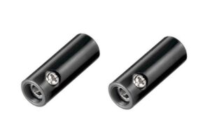 Bananen Kupplung Bananenkupplung 4 mm schwarz 2 Stück (0191)