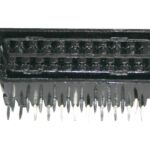 Scartbuchse Buchse mit Schnappbefestigung 90° 21-polig (0249)