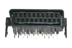 Scartbuchse Buchse mit Schnappbefestigung 90° 21-polig (0249)
