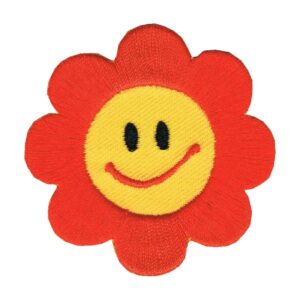 Aufnäher Bügelbild Aufbügler Blume 55x55mm (1027)