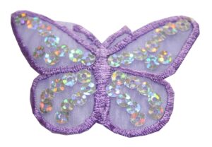 Aufnäher Bügelbild Aufbügler Schmetterling 45x65 mm (1047)