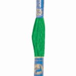 Stickgarn Mouline Stickwolle Stickfaden 8 m grün (6242)