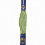 Stickgarn Mouline Stickwolle Stickfaden 8 m pistaziengrün (6822)