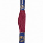 Stickgarn Mouline Stickwolle Stickfaden 8 m bordeaux (3582)