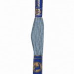 Stickgarn Mouline Stickwolle Stickfaden 8 m Ultramarinblau (4502)