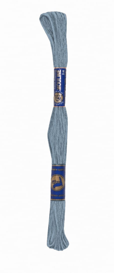 Stickgarn Mouline Stickwolle Stickfaden 8 m Ultramarinblau (4502) Stickgarn Mouline Stickwolle Stickfaden 8 m Ultramarinblau (4502)