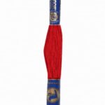 Stickgarn Mouline Stickwolle Stickfaden 8 m rot (3292)