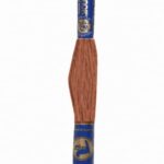 Stickgarn Mouline Stickwolle Stickfaden 8 m hellcurry (7272)