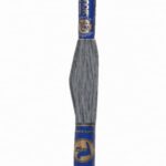 Stickgarn Mouline Stickwolle Stickfaden 8 m graublau (8862)