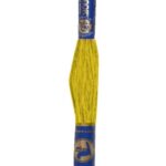 Stickgarn Mouline Stickwolle Stickfaden 8 m hellorange (1262)