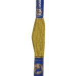 Stickgarn Mouline Stickwolle Stickfaden 8 m helles Ocker (1722)