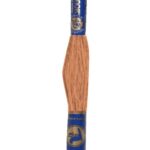 Stickgarn Mouline Stickwolle Stickfaden 8 m korallenrosa (2332)