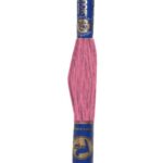 Stickgarn Mouline Stickwolle Stickfaden 8 m rosa (3332)