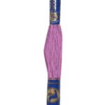 Stickgarn Mouline Stickwolle Stickfaden 8 m hellviolett (4332)