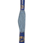 Stickgarn Mouline Stickwolle Stickfaden 8 m ultramarienblau (5252)